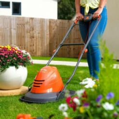 Tondeuse A Gazon électrique Sur Coussin D'air - Largeur De Coupe 25 Cm - Flymo Turbo Lite 250 -VIDAXL Soldes Boutique 05085c3727a0a2bb