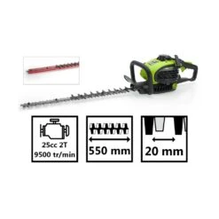 Taille Haies Thermique 25cc -moteur 2t - Démarrage Facile -VIDAXL Soldes Boutique 1463a9276236fce6