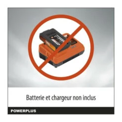 Tronçonneuse A Batterie 40v Dual Power Powdpg7576 - Guide De 350 Mm, Moteur Brusless - Livrée Sans Batterie Ni Chargeur -VIDAXL Soldes Boutique 2d69330c56d8cd5f