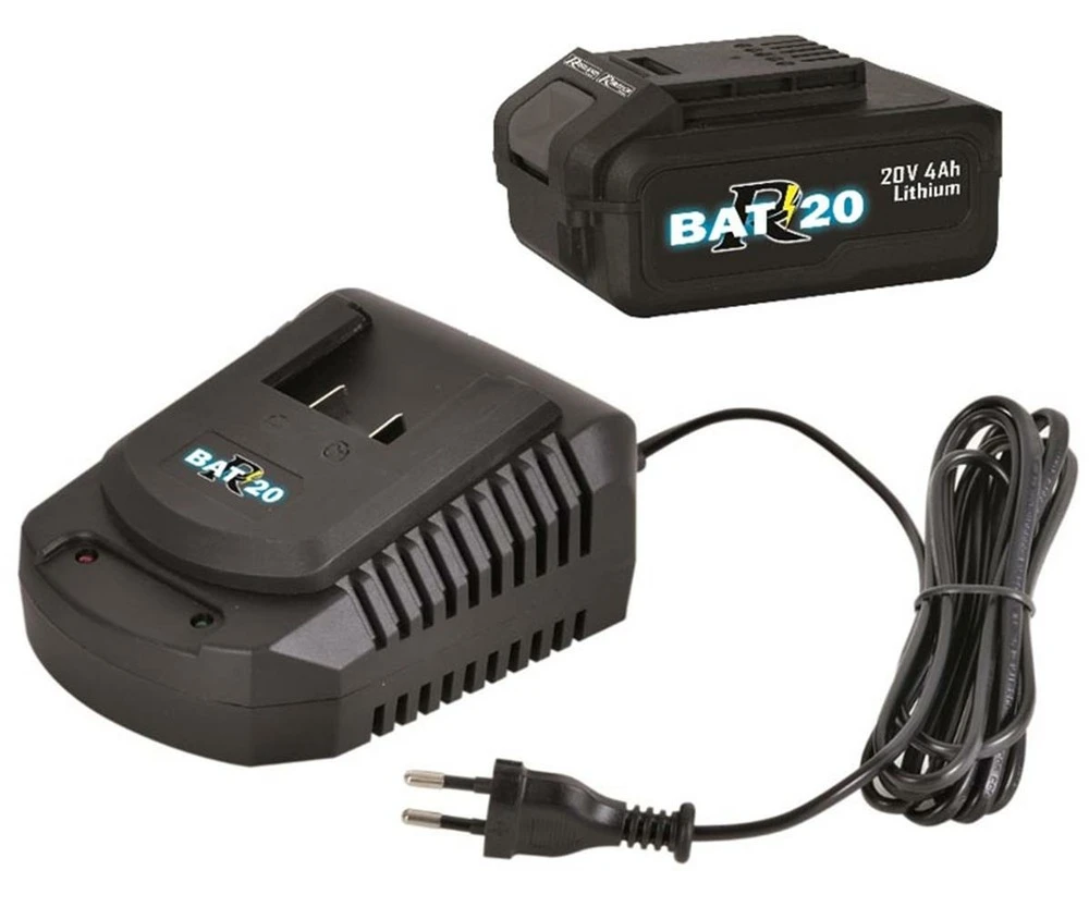 Chargeur Rapide+batterie 4 Amp R-bat20 1 Chargeur Rapide+batterie 4 Amp R-bat20