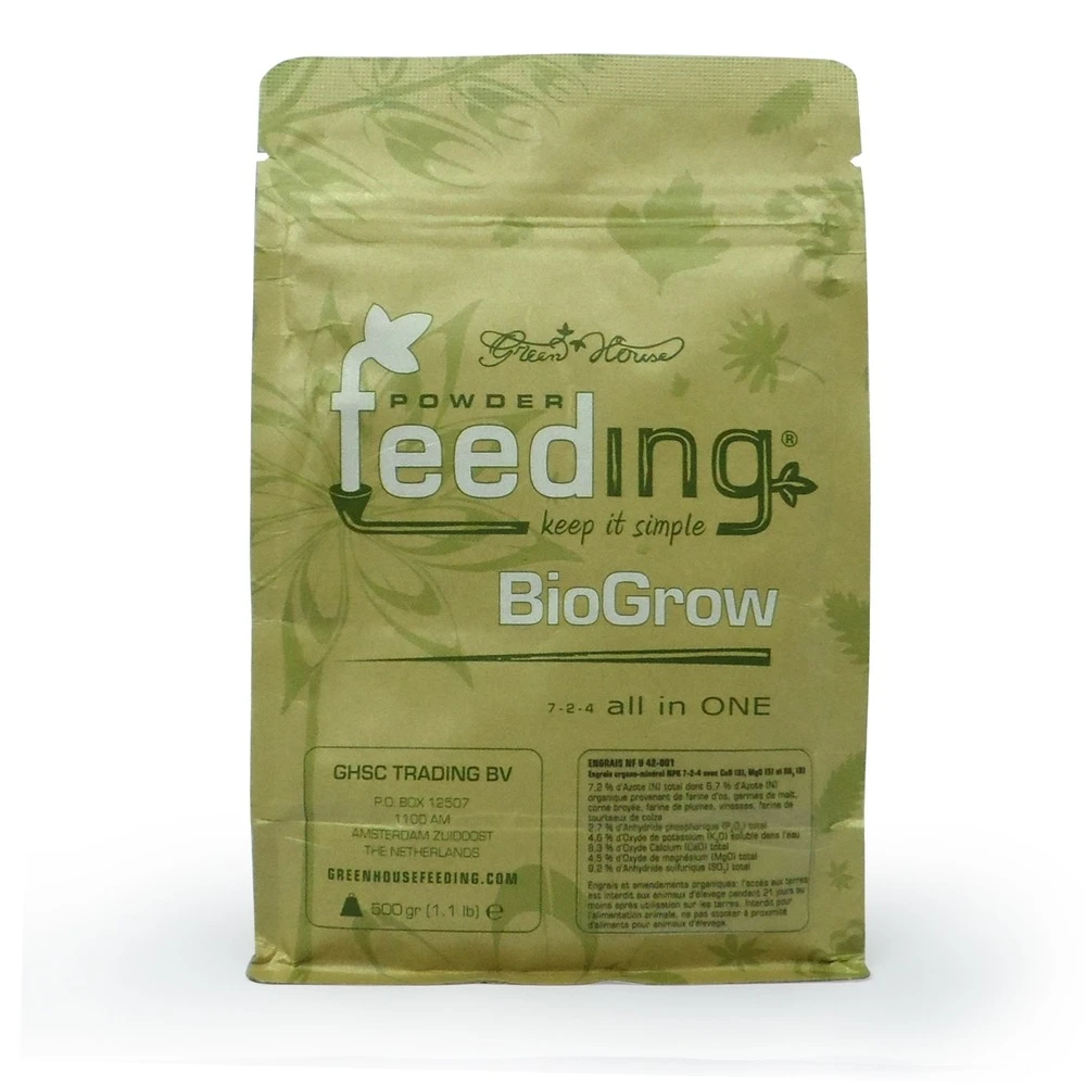 Engrais Biogrow Powder Feeding 500gr 1 Engrais Biogrow Powder Feeding 500gr
