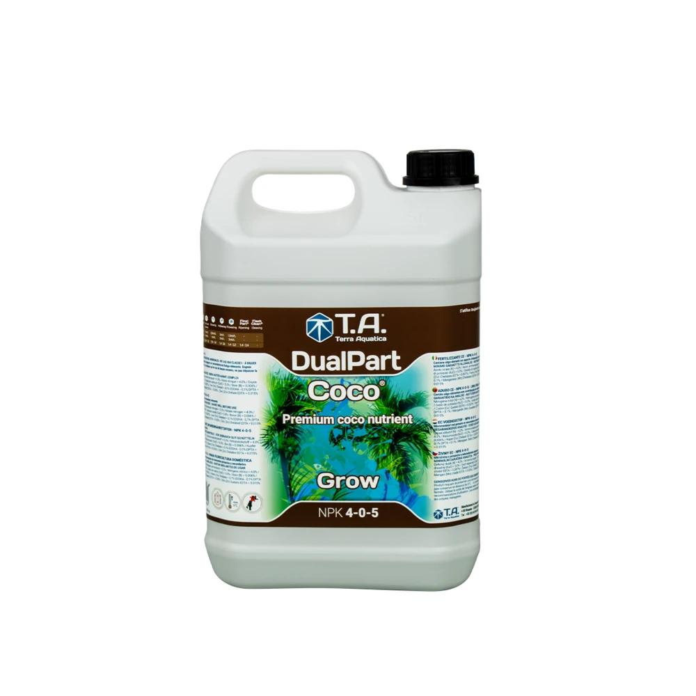 Dualpart Coco Grow 5 Litres 1 Dualpart Coco Grow 5 Litres
