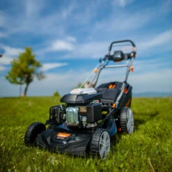 Tondeuse Mulching Démarrage électrique 173cc Lame 50cm Villager Falcon 5111t-es -VIDAXL Soldes Boutique 638fb466610573.50355714