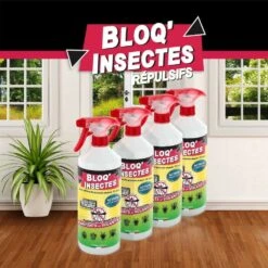 Bloq'insect Barrage Aux Insectes Lot De 4l | Pulvérisateur Anti Insecte Intérieur Extérieur | élimine Moustiques,fourmis,mouches -VIDAXL Soldes Boutique 63dbcee0eea369.35288782