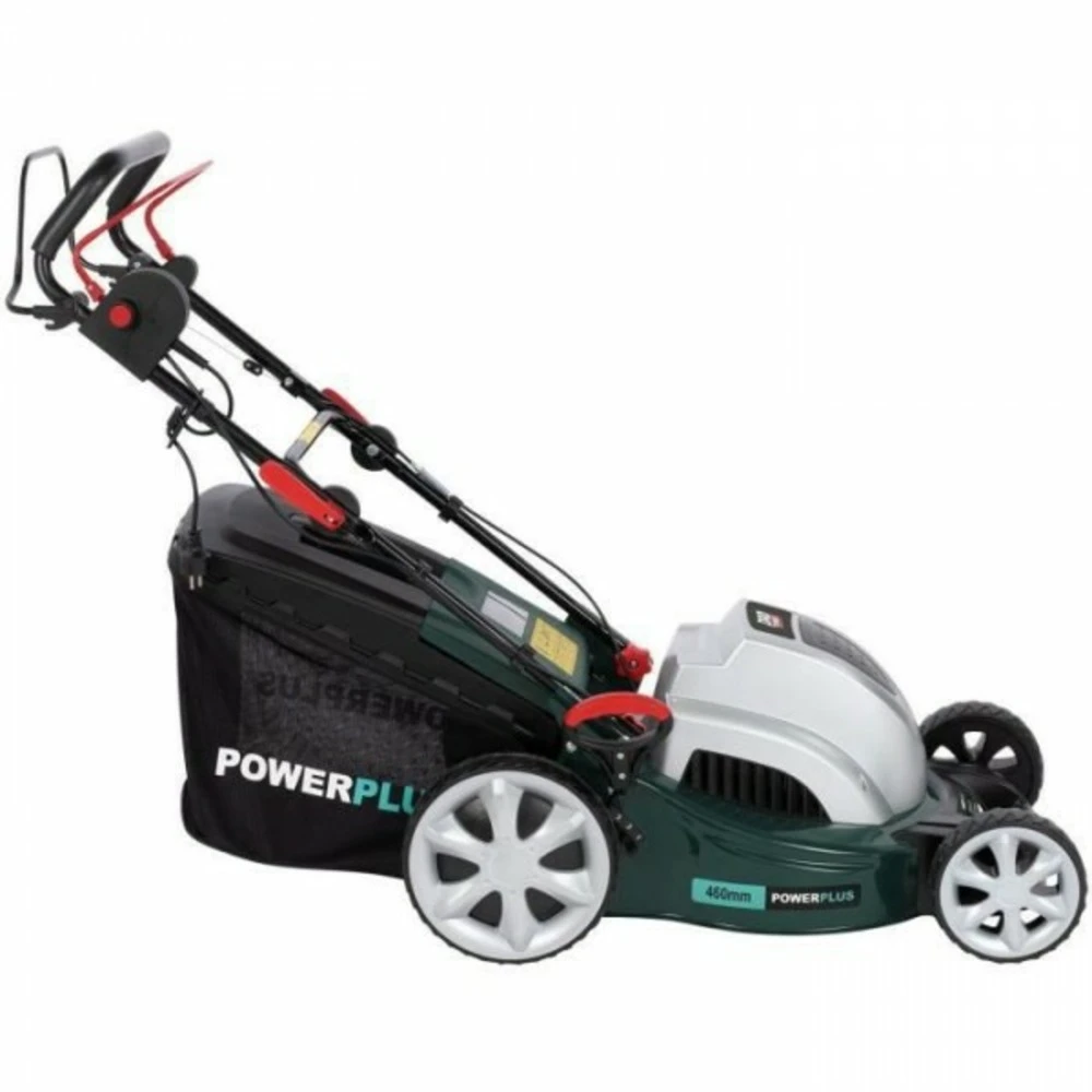 Powerplus Tondeuse A Gazon électrique Autotractée - - 1800w - 46 Cm De Coupe - Mulching 3 Powerplus Tondeuse A Gazon électrique Autotractée - - 1800w - 46 Cm De Coupe - Mulching – Image 3