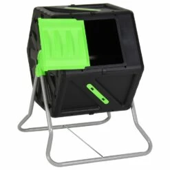 VIDAXL Composteur à Tambour 60x58x74 Cm 105 L Polypropylène -VIDAXL Soldes Boutique 643028ec38a0b3.27823891