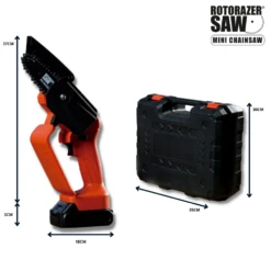 Mini Tronçonneuse électrique - Trickblade Pro - Rotorazer Mini Chainsaw -VIDAXL Soldes Boutique 6436a2df7da2d2.17719065