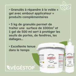 Pack Promo - Répulsif Serpents - Granulés 5 Kg + Gel 500 Ml -VIDAXL Soldes Boutique 64403832a919f0.70647700