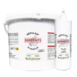 Pack Promo - Répulsif Serpents - Granulés 5 Kg + Gel 500 Ml