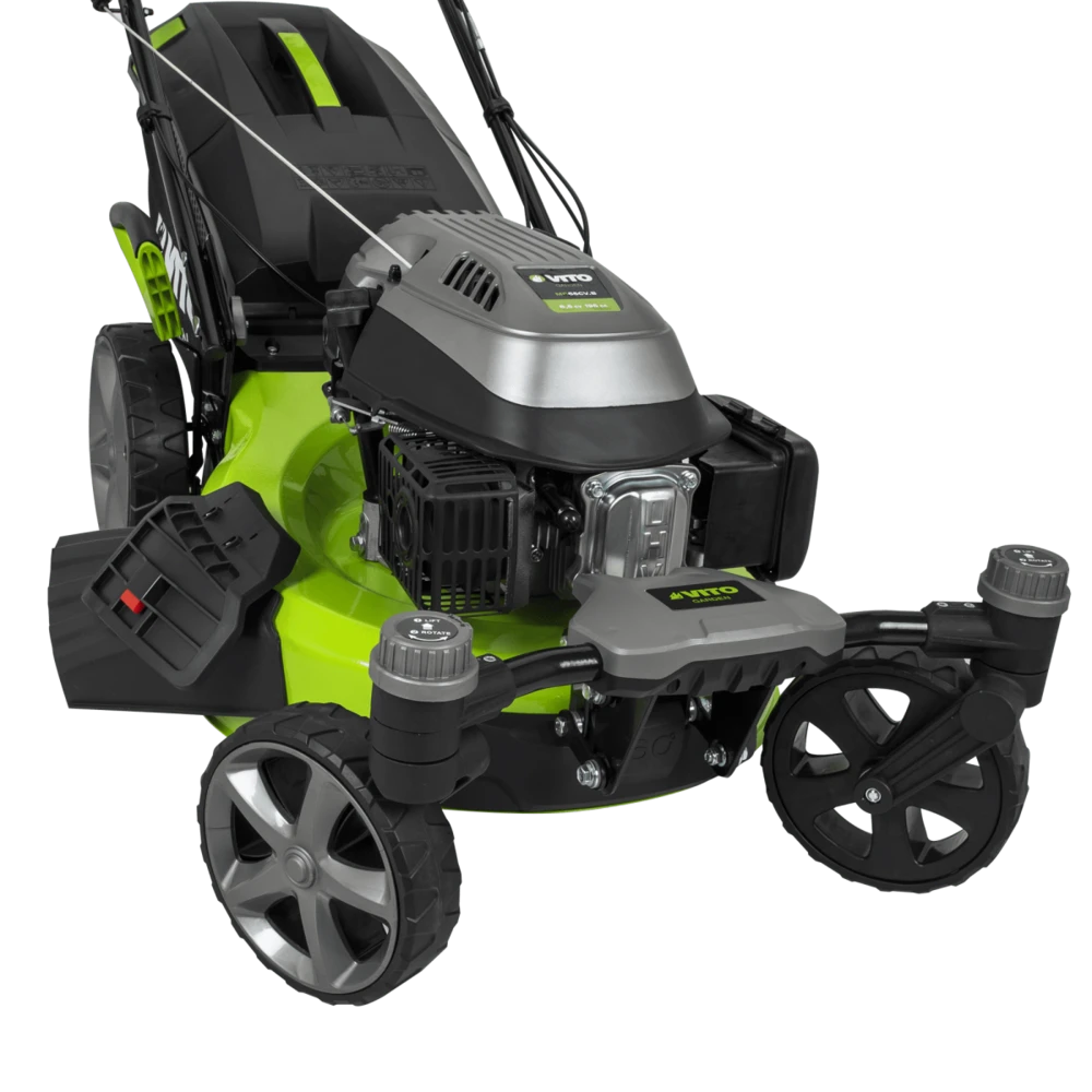 Tondeuse Thermique 6.5cv 508 Mm Roues Avant Pivotantes Surfaces 2000m² Vito 3 Tondeuse Thermique 6.5cv 508 Mm Roues Avant Pivotantes Surfaces 2000m² Vito – Image 3