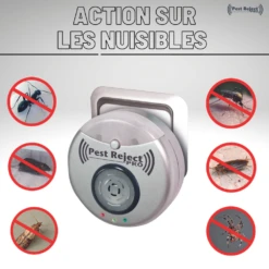 Pest Reject Pro - Lot De 4 - Répulsif Nuisibles Repulse Power -VIDAXL Soldes Boutique 64438d4f99c072.12406296