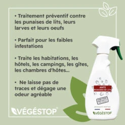 Insecticide Anti Punaises De Lits - Preventif - 500 Ml -VIDAXL Soldes Boutique 6448242a154269.69006780