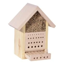 Luxus-insektenhotels Hôtel à Insectes Avec Toit En Hêtre Maja Naturel