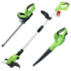 VIDAXL Tondeuse à Gazon Sans Fil Et Jeu D'outils électriques De Jardin -VIDAXL Soldes Boutique 645ce73780b980.73585875