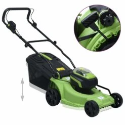 VIDAXL Tondeuse à Gazon Sans Fil Et Jeu D'outils électriques De Jardin -VIDAXL Soldes Boutique 645ce737845dc2.83193373