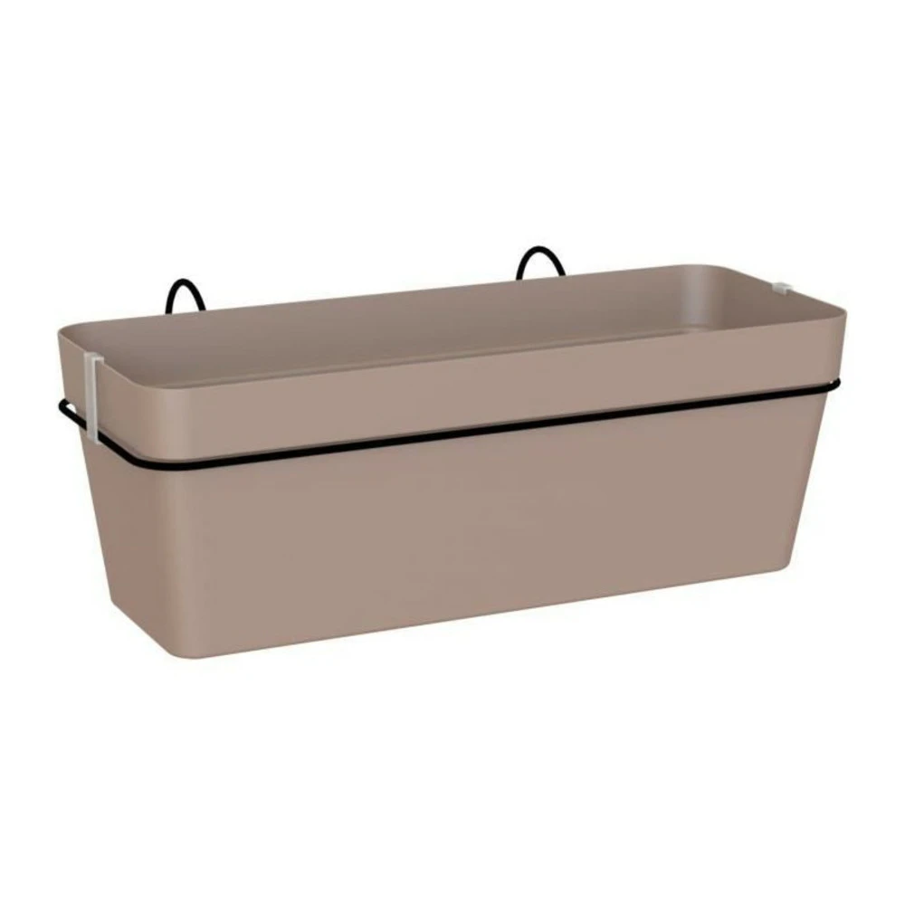- Kit Balcon Jardiniere Capri Re 50cm V2 Taupe 50,2 X 28,5 X H20 Cm - 1,45l 1 - Kit Balcon Jardiniere Capri Re 50cm V2 Taupe 50,2 X 28,5 X H20 Cm - 1,45l