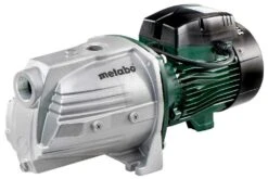 Metabo Pompe De Jardin P 9000 G - 1900w - Débit Max. 9000 L/h - Hauteur D'aspiration Max. 9 M