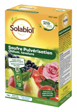 Solabiol Sopul750 | Souffre Pulvérisation | 750g | Jusqu' A 100l De Solution |