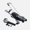 Voltr - Tondeuse à Gazon Sans Fil 30cm + Débrousailleuse Sans Fil ø25cm + Souffleur De Feuilles 20v