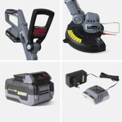 Voltr - Tondeuse à Gazon Sans Fil 30cm + Débrousailleuse Sans Fil ø25cm + Souffleur De Feuilles 20v 13 Voltr - Tondeuse à Gazon Sans Fil 30cm + Débrousailleuse Sans Fil ø25cm + Souffleur De Feuilles 20v -VIDAXL Soldes Boutique 64627aea4c83f2.52439191