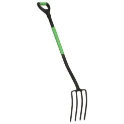 VIDAXL Fourche à Creuser De Jardin Avec Poignée En D Acier -VIDAXL Soldes Boutique 6464c632bf9607.81927412