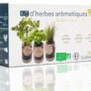 Cultivea Kit Prêt à Pousser D’herbes Aromatiques - Jardin Potager D’intérieur - (ciboulette, Basilic Persil)