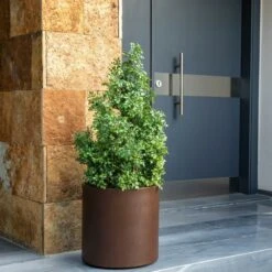 Pot De Fleurs Hortensia 50 ø50x50cm - Couleur Terracota -VIDAXL Soldes Boutique 6470a3691249d2.78220676