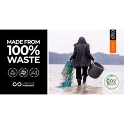 Pot à Fleurs Waste Rib 34x46 Cm Beige Terrazzo -VIDAXL Soldes Boutique 64798960c985d8.49763241