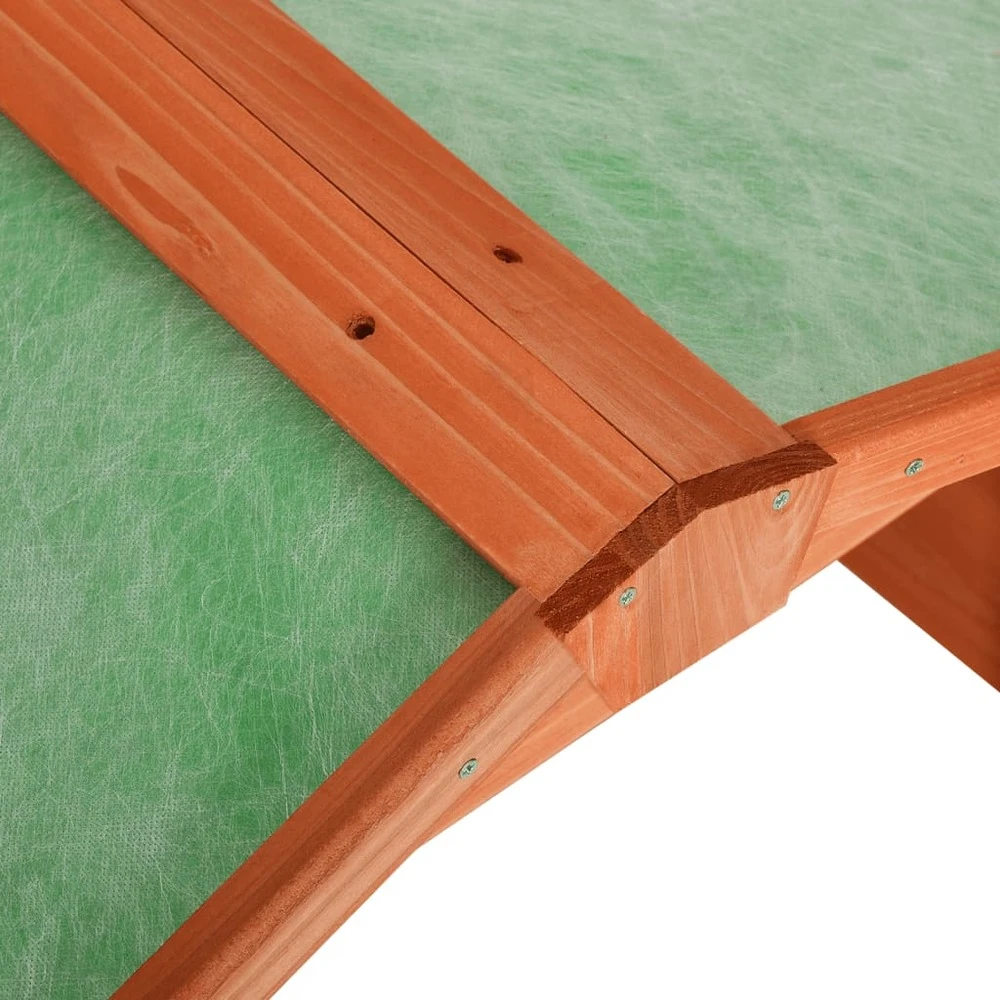 VIDAXL Garage De Tondeuse à Gazon 72x87x50 Cm Bois De Sapin Solide 7 VIDAXL Garage De Tondeuse à Gazon 72x87x50 Cm Bois De Sapin Solide – Image 7