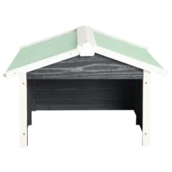 VIDAXL Garage De Tondeuse à Gazon 72x87x50 Cm Gris Et Blanc Sapin -VIDAXL Soldes Boutique 6480d34d8c0866.09742867