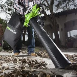 Greenworks Aspirateur De Pelouse à Main 40 V Vert -VIDAXL Soldes Boutique 6480d34fde14a0.88378429