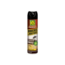 Insecticide Mouches Et Moustiques Kb Home Defense - Aérosol 400ml