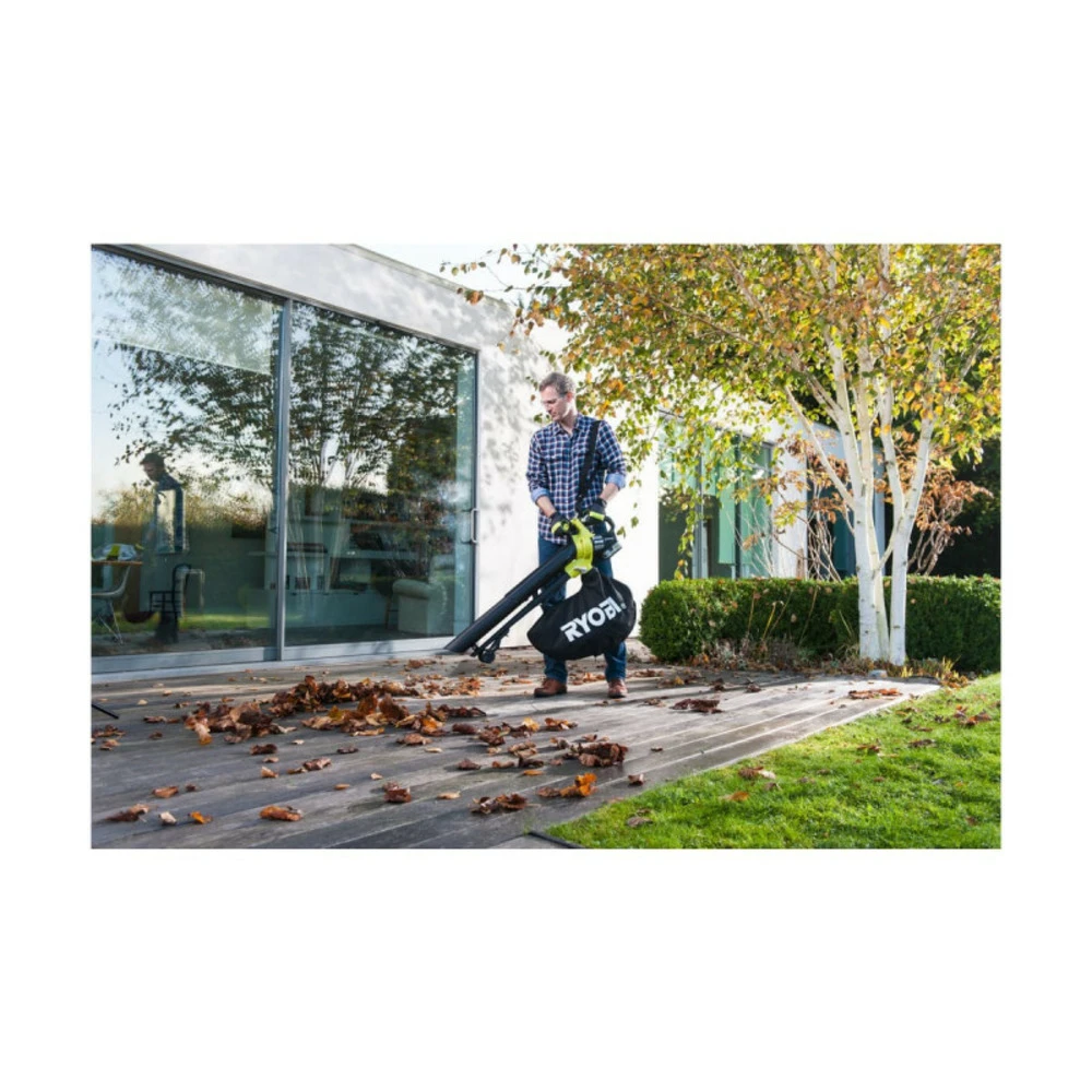 Souffleur Aspiro-broyeur Ryobi - Obv18 - 18v Oneplus Brushless - Sans Batterie Ni Chargeur 4 Souffleur Aspiro-broyeur Ryobi - Obv18 - 18v Oneplus Brushless - Sans Batterie Ni Chargeur – Image 4