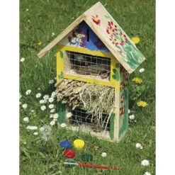 Kit De Bricolage Pour Hôtel à Insectes Pour Enfants Naturel -VIDAXL Soldes Boutique 6483189dd48be4.24292007