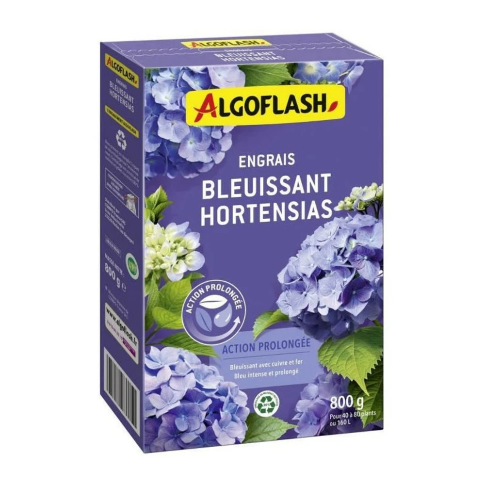 Engrais Bleuissant Hortensias - Naturasol - Action Prolongée 800g 1 Engrais Bleuissant Hortensias - Naturasol - Action Prolongée 800g