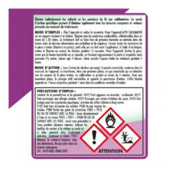 Acto Sublimator, éliminateur De Cafards Et Punaises De Lit -VIDAXL Soldes Boutique 648993b424eef7.81575847