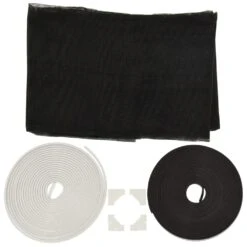 VIDAXL Moustiquaire Magnétique Pour Fenêtres Blanc 100x120 Cm -VIDAXL Soldes Boutique 648b474399e2e4.20062654