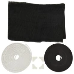 VIDAXL Moustiquaire Magnétique Pour Fenêtres Blanc 120x140 Cm -VIDAXL Soldes Boutique 648b4745687f31.60707414