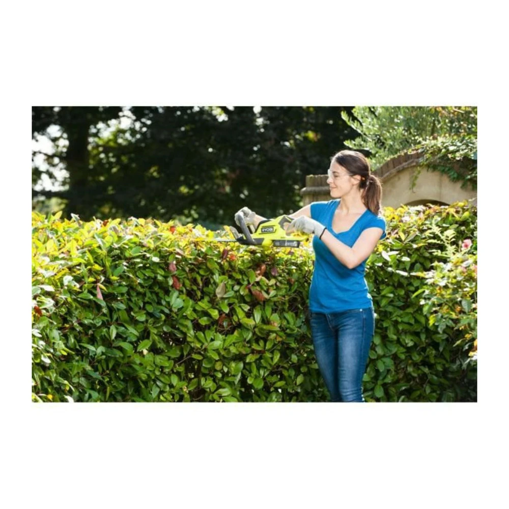 Ryobi Taille Haies Duo One+ 18v 45cm Rht1845 + Coupe-bordures 25cm Rlt1825m - 1 Batterie Lithium+ 2,0ah Et 1 Chargeur 1,7a 3 Ryobi Taille Haies Duo One+ 18v 45cm Rht1845 + Coupe-bordures 25cm Rlt1825m - 1 Batterie Lithium+ 2,0ah Et 1 Chargeur 1,7a – Image 3