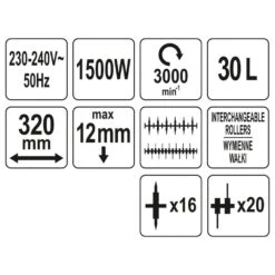 Scarificateur électrique 1500 W 13 Scarificateur électrique 1500 W -VIDAXL Soldes Boutique 648b4e36766f87.87289132