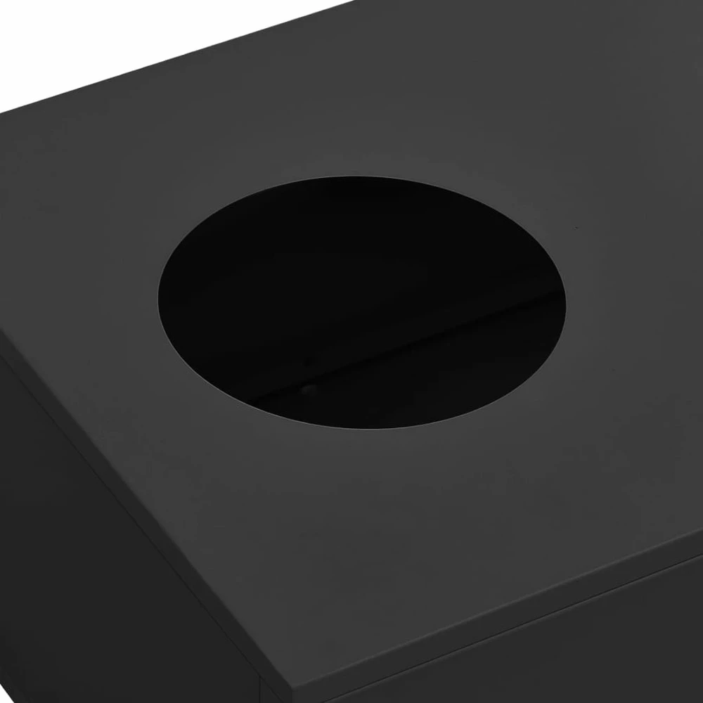 VIDAXL Boîte à Fleurs De Bureau Anthracite 90x40x23 Cm Acier 5 VIDAXL Boîte à Fleurs De Bureau Anthracite 90x40x23 Cm Acier – Image 5