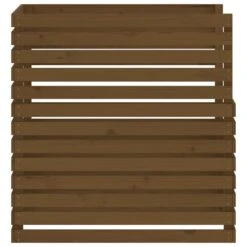 VIDAXL Composteur Marron Miel 100x100x102 Cm Bois Massif De Pin -VIDAXL Soldes Boutique 6499e3c7b2c9c7.07035165