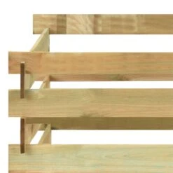 VIDAXL Composteur De Jardin à Lattes 100x100x80cm Bois De Pin Imprégné -VIDAXL Soldes Boutique 6499e3ca54aef2.31462900