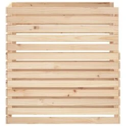 VIDAXL Composteur 100x100x102 Cm Bois Massif De Pin -VIDAXL Soldes Boutique 6499e3cad09ac4.43500821