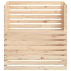 VIDAXL Composteur 100x100x102 Cm Bois Massif De Pin -VIDAXL Soldes Boutique 6499e3cad83fe6.76258102