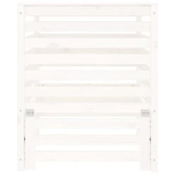 VIDAXL Composteur Blanc 82,5x82,5x99,5 Cm Bois Massif De Pin -VIDAXL Soldes Boutique 6499e3cd5dab59.20710199