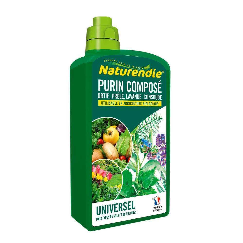 Purin Mix : Ortie, Prêle, Lavande Et Consoude - 1L - Naturendie 1 Purin Mix : Ortie, Prêle, Lavande Et Consoude - 1L - Naturendie