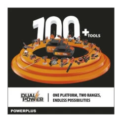 Tronçonneuse A Batterie 40v Dual Power Powdpg7576 - Guide De 350 Mm, Moteur Brusless - Livrée Sans Batterie Ni Chargeur -VIDAXL Soldes Boutique 95920958c78316d0