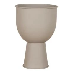Amalfi Flowerpot Pot De Fleurs En Gris Beige -VIDAXL Soldes Boutique b72c393f1d921239