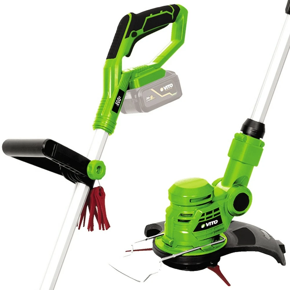 Coupe Bordure + Taille Haies Sans Fil + 2 Batteries 2ah + Chargeur +20 Lames 20v 2 Coupe Bordure + Taille Haies Sans Fil + 2 Batteries 2ah + Chargeur +20 Lames 20v – Image 2